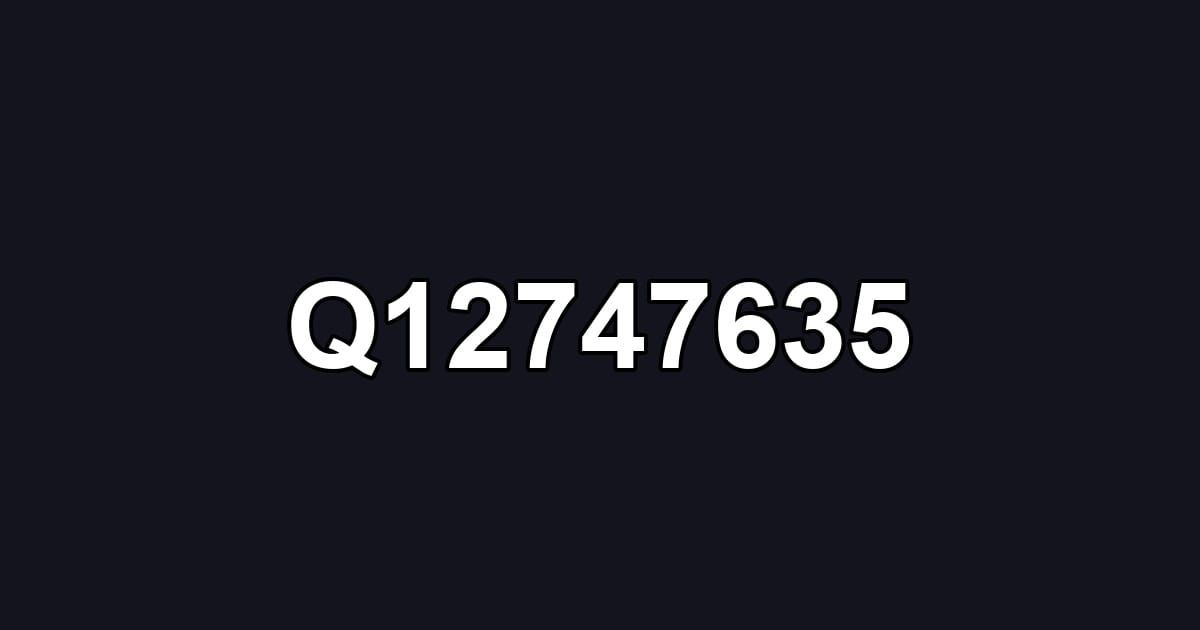 Q12747635