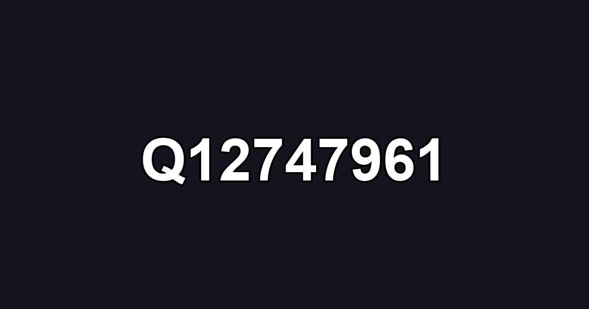 Q12747961