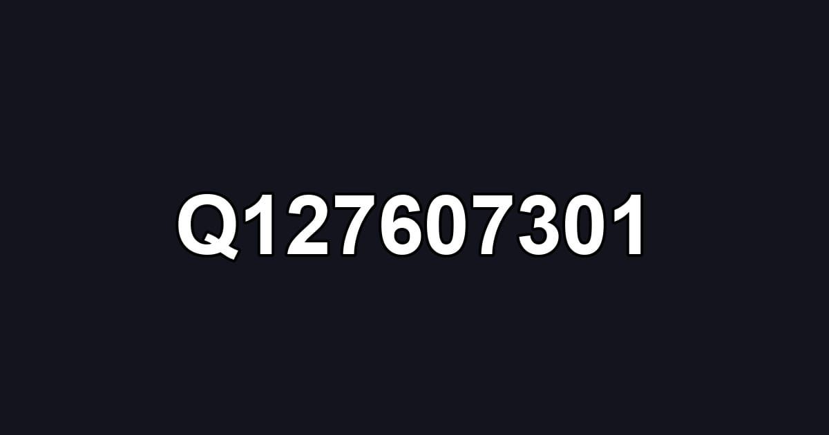 Q127607301
