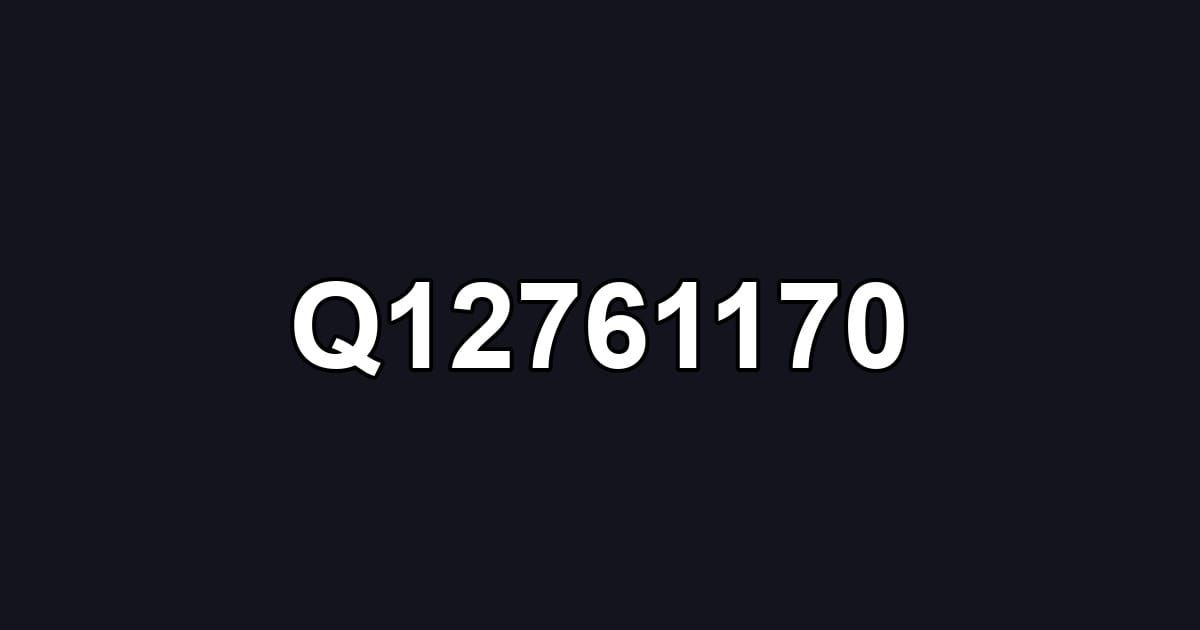 Q12761170