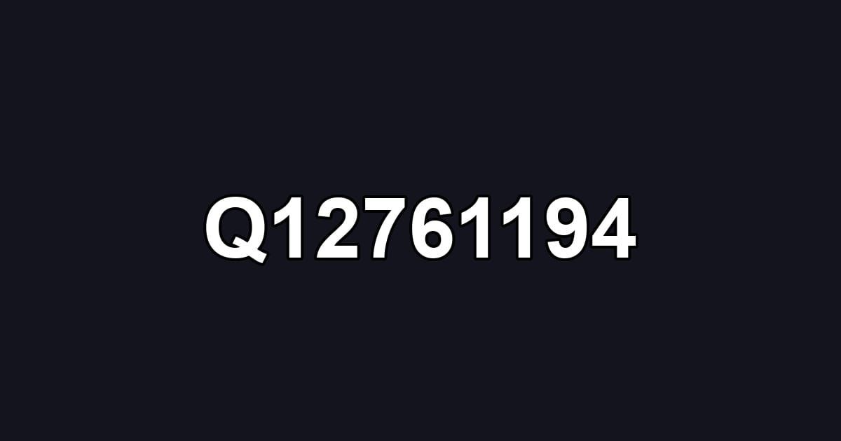 Q12761194