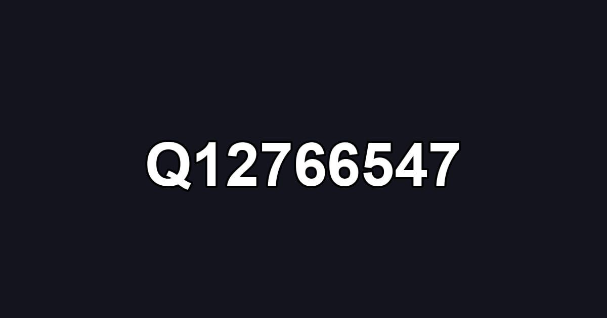 Q12766547