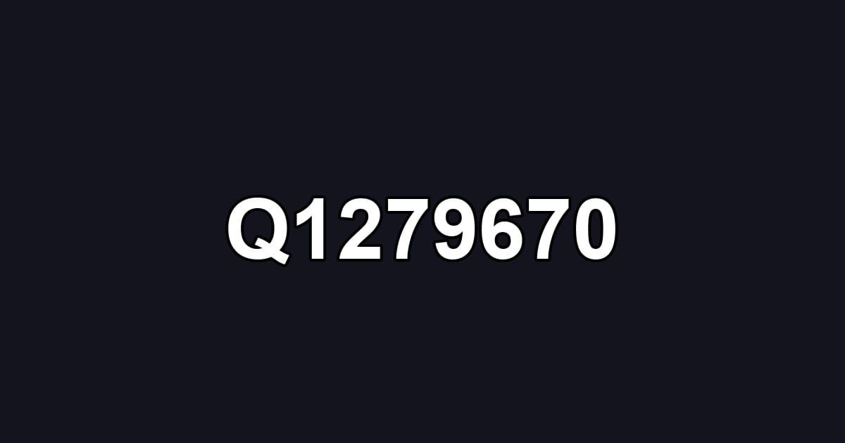 Q1279670