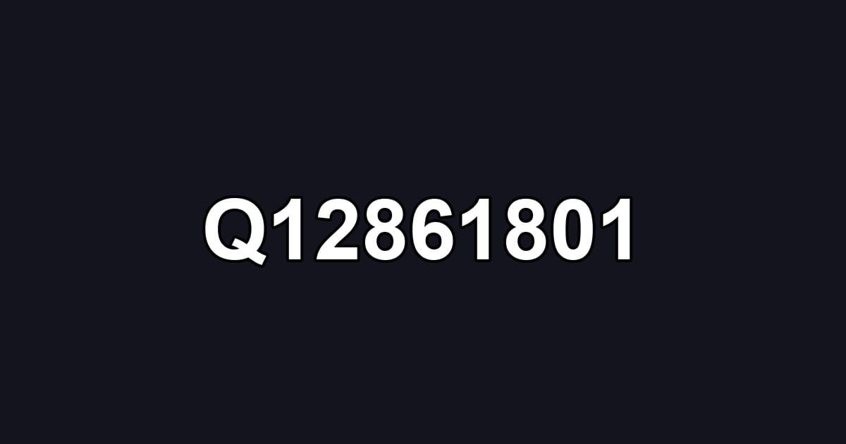 Q12861801