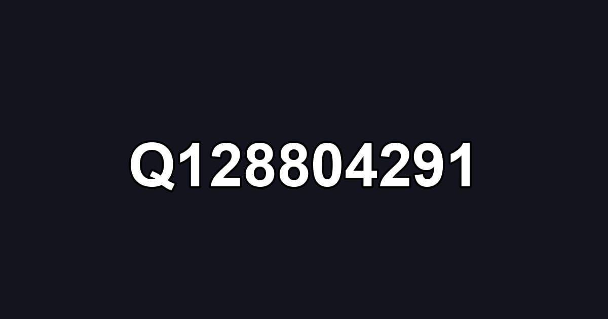 Q128804291