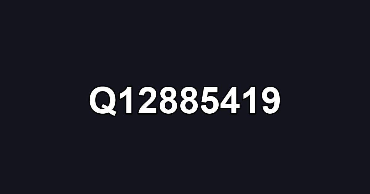 Q12885419