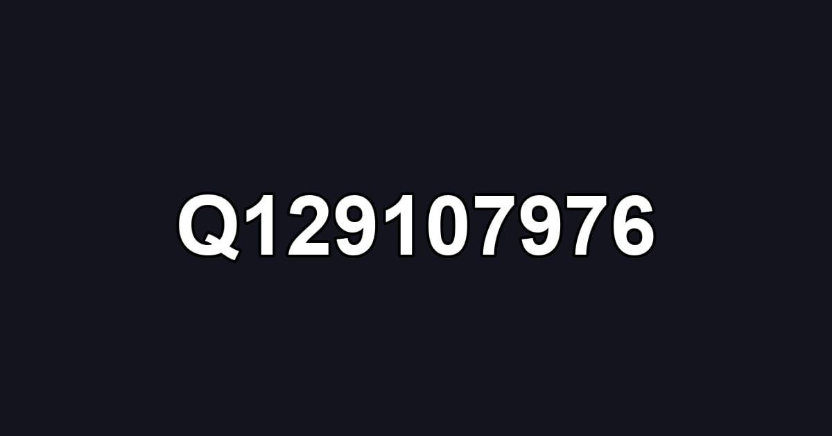 Q129107976