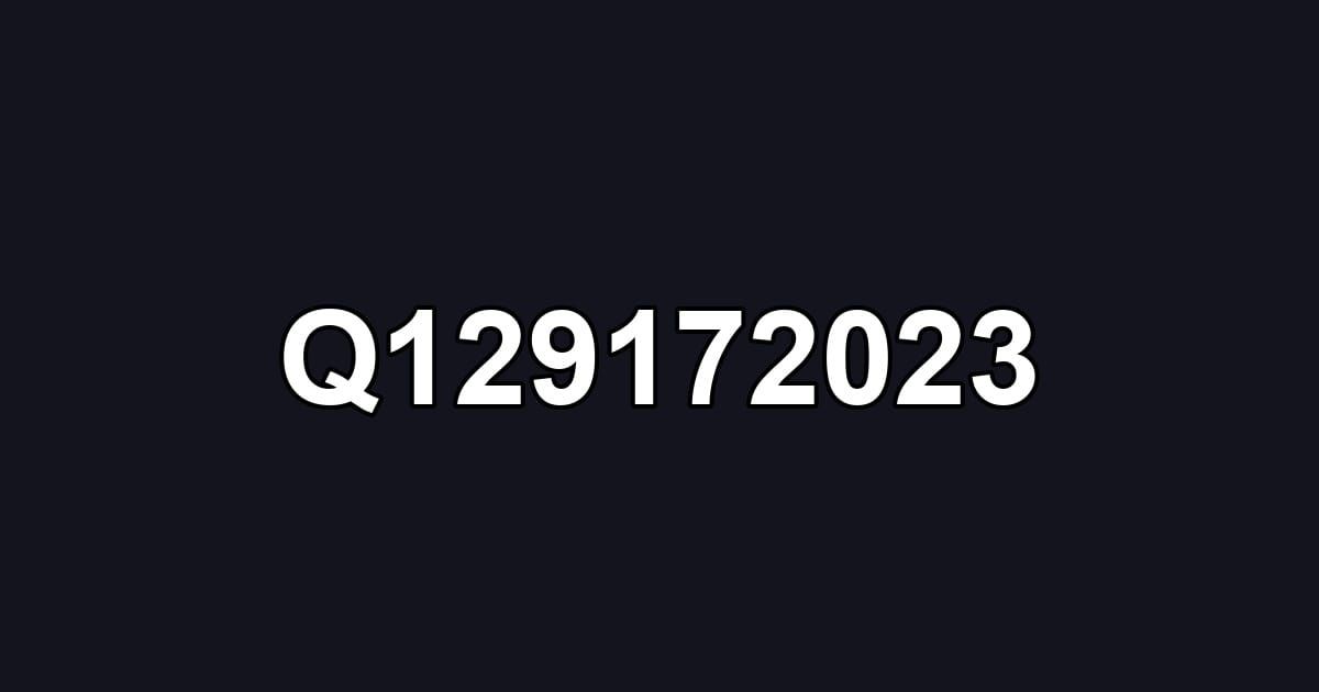 Q129172023