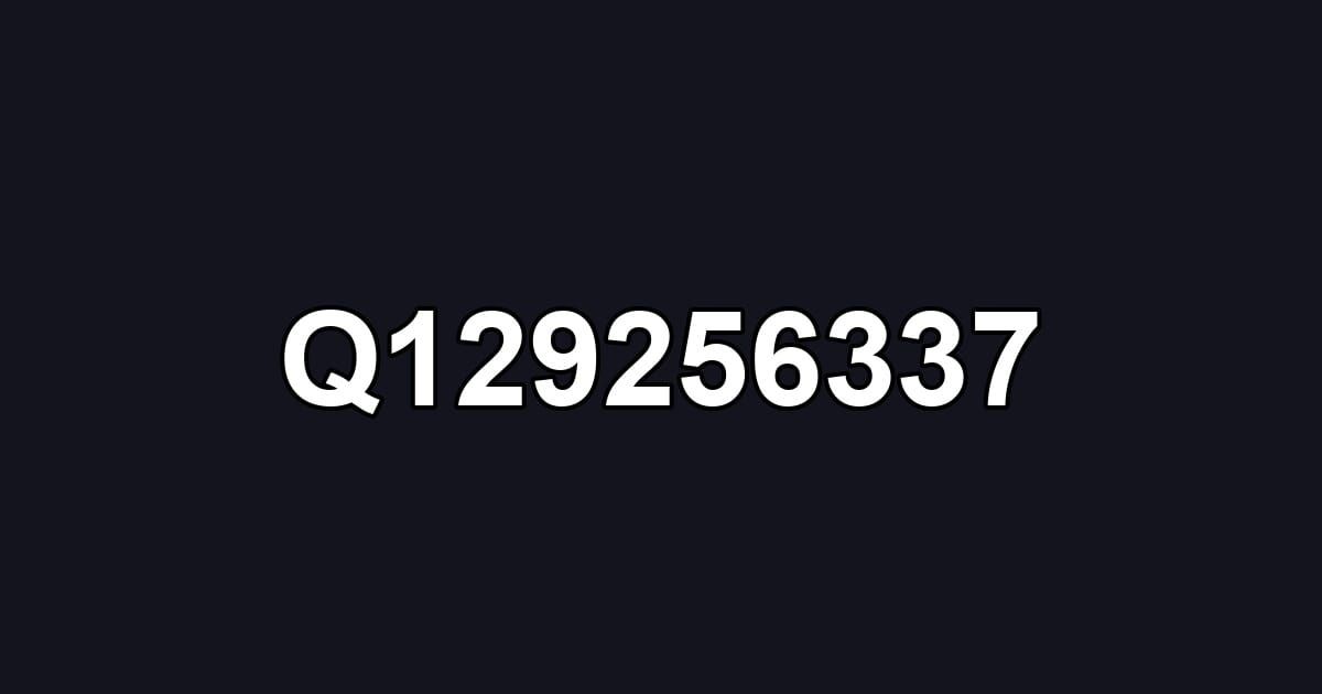 Q129256337