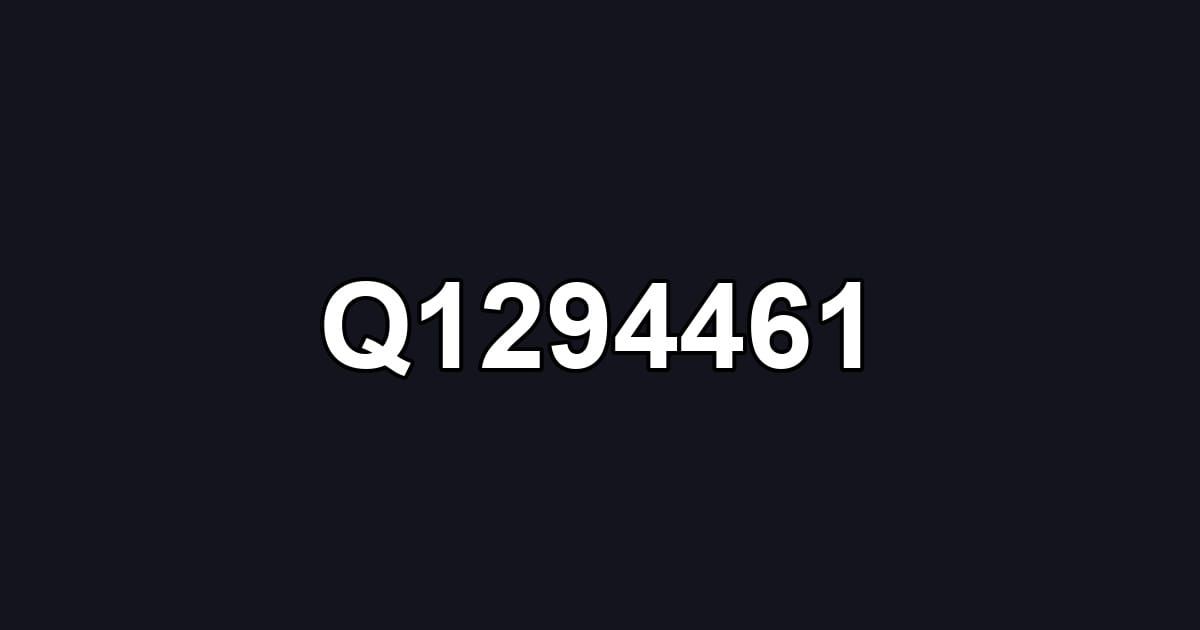 Q1294461