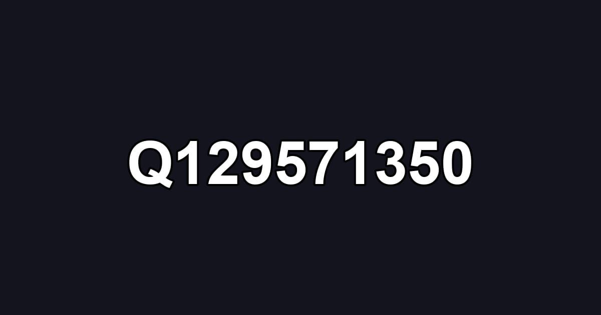 Q129571350