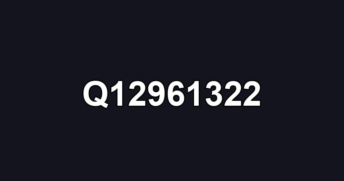 Q12961322