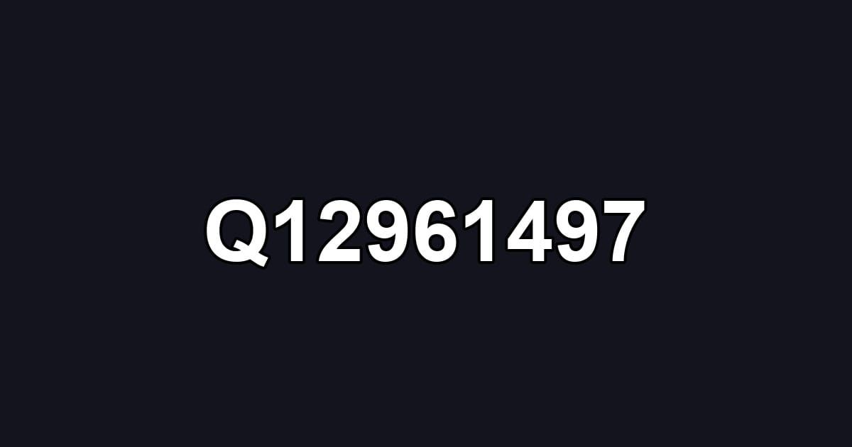 Q12961497