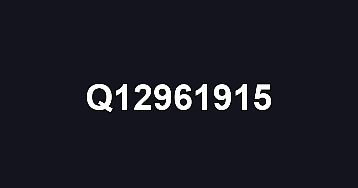 Q12961915