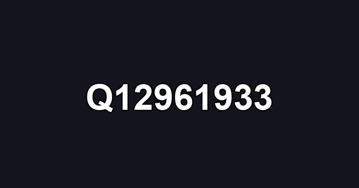 Q12961933