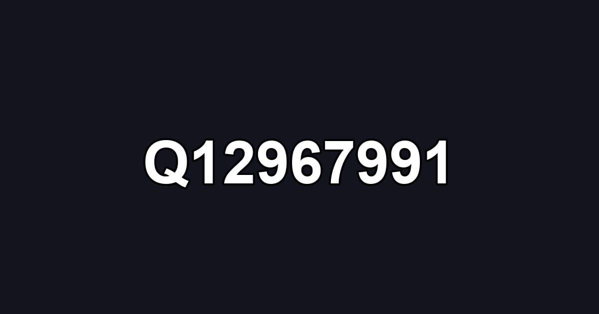Q12967991