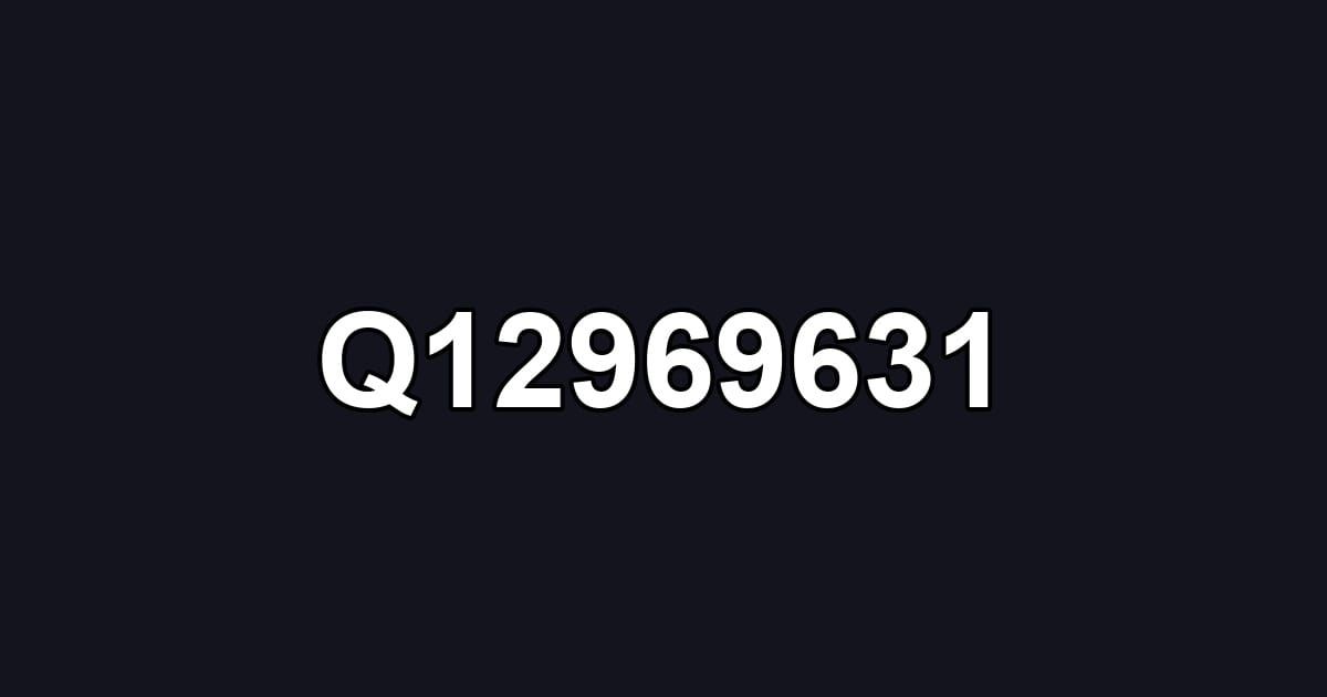Q12969631