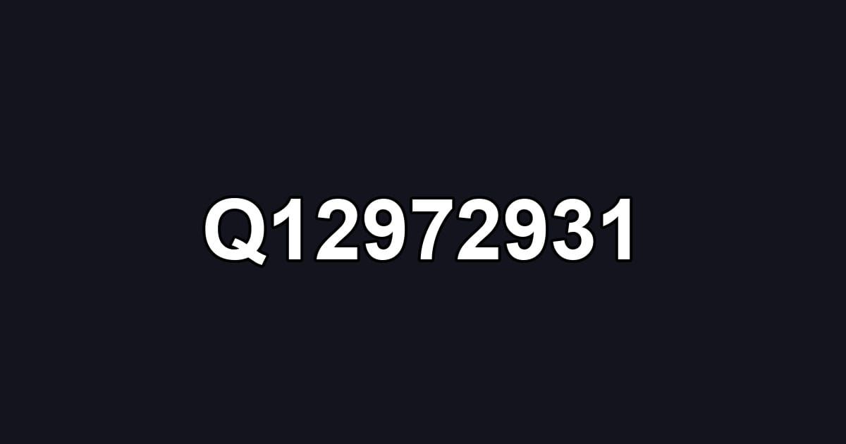 Q12972931