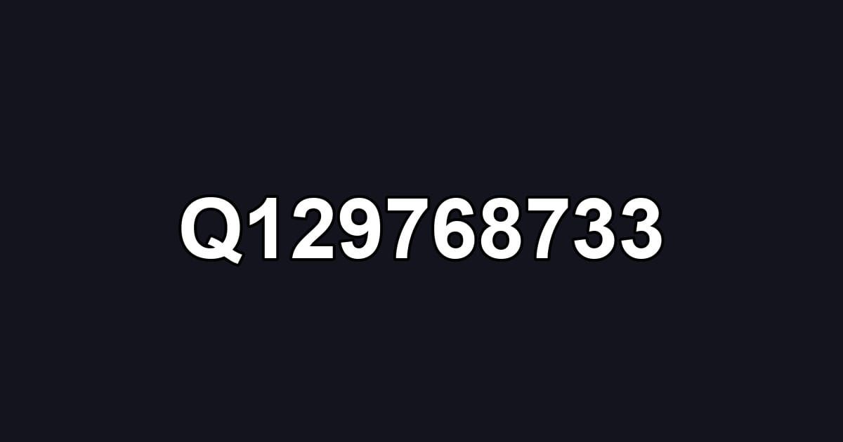Q129768733