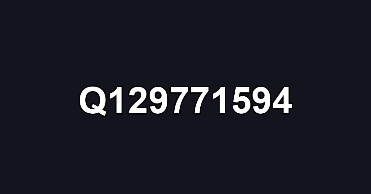 Q129771594