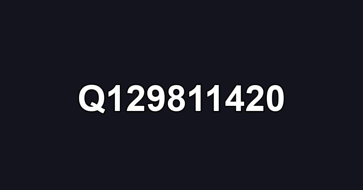 Q129811420
