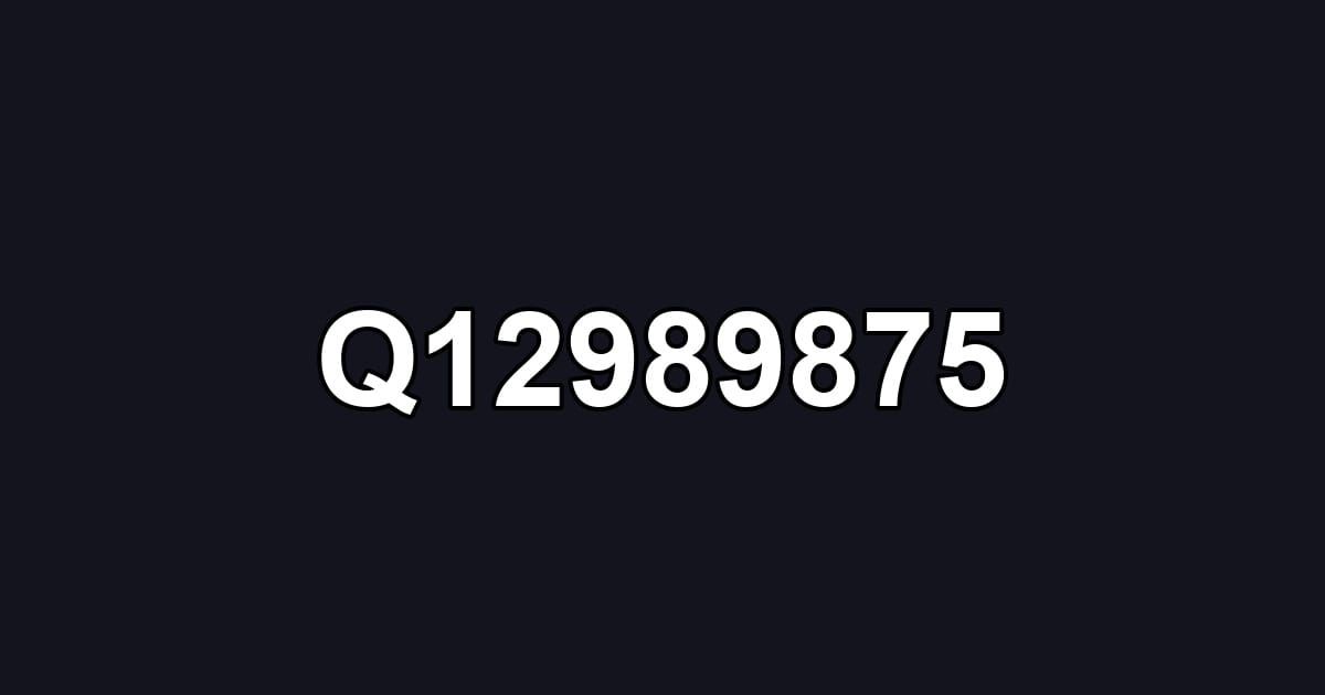 Q12989875