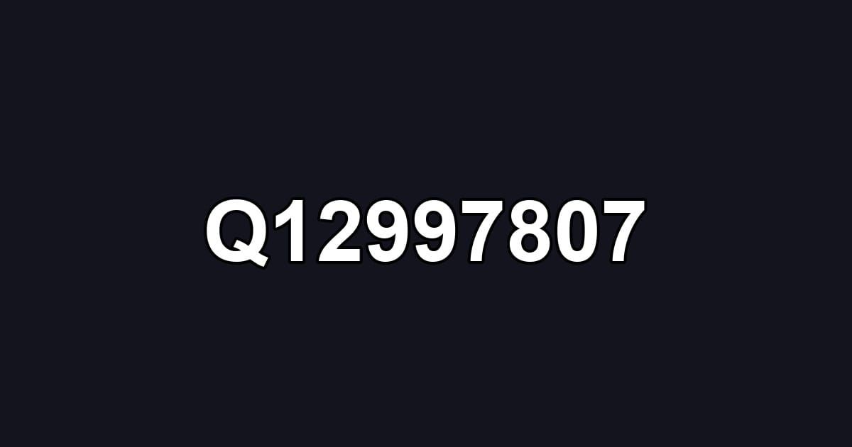 Q12997807