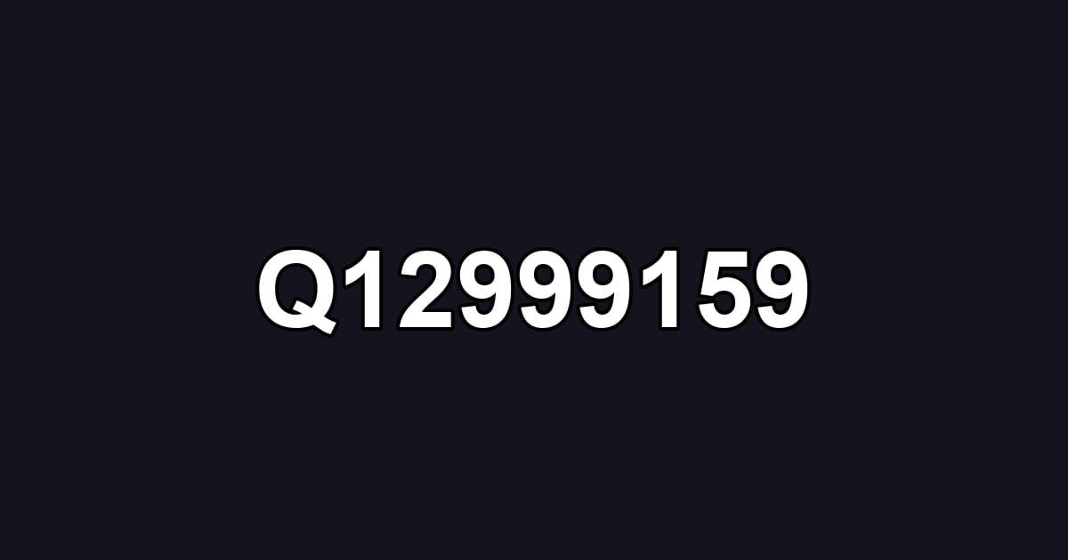 Q12999159