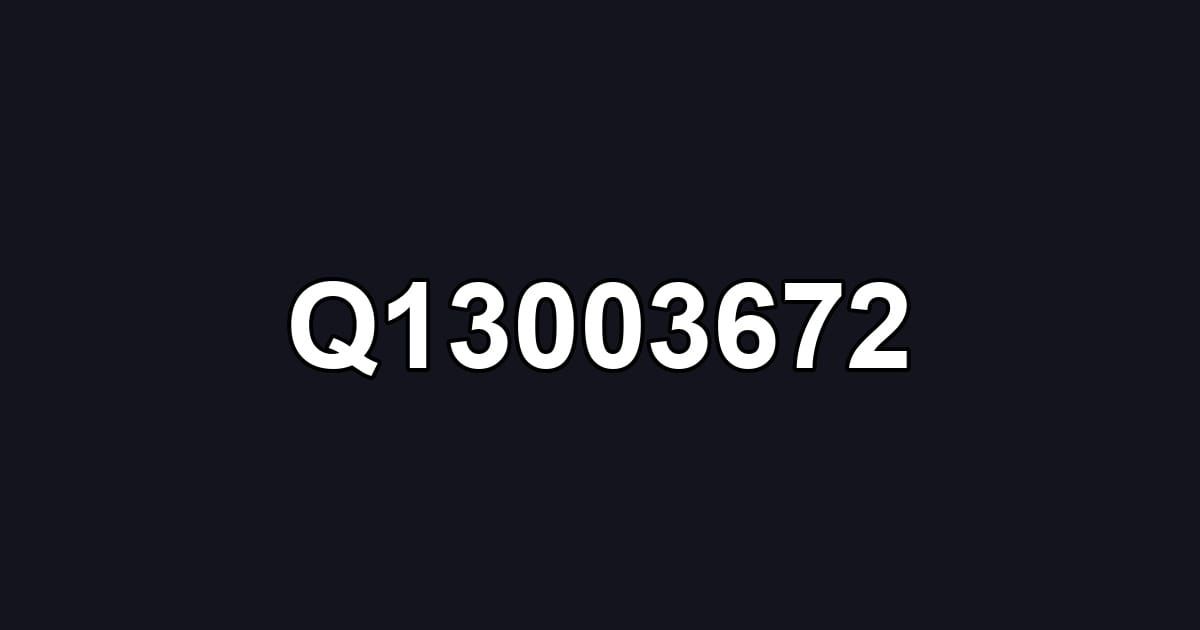 Q13003672