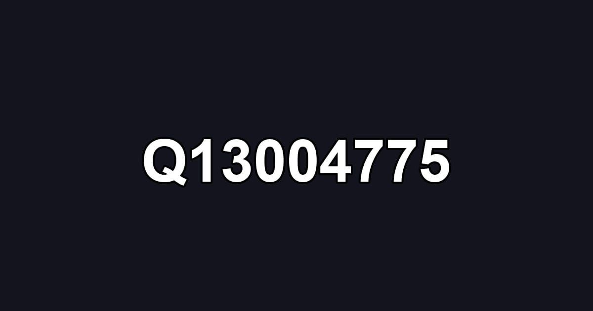 Q13004775