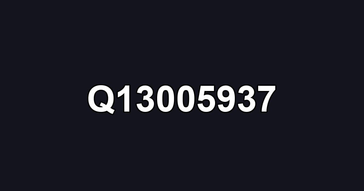 Q13005937