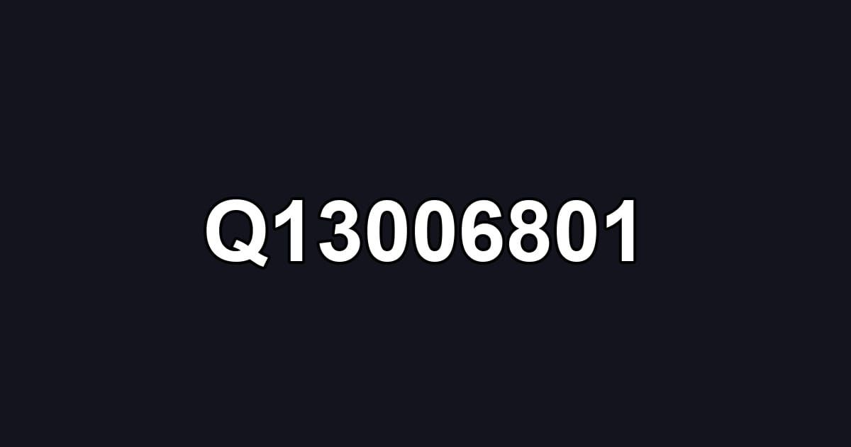 Q13006801
