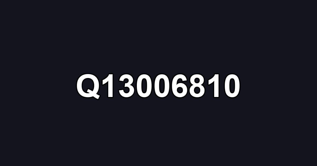 Q13006810