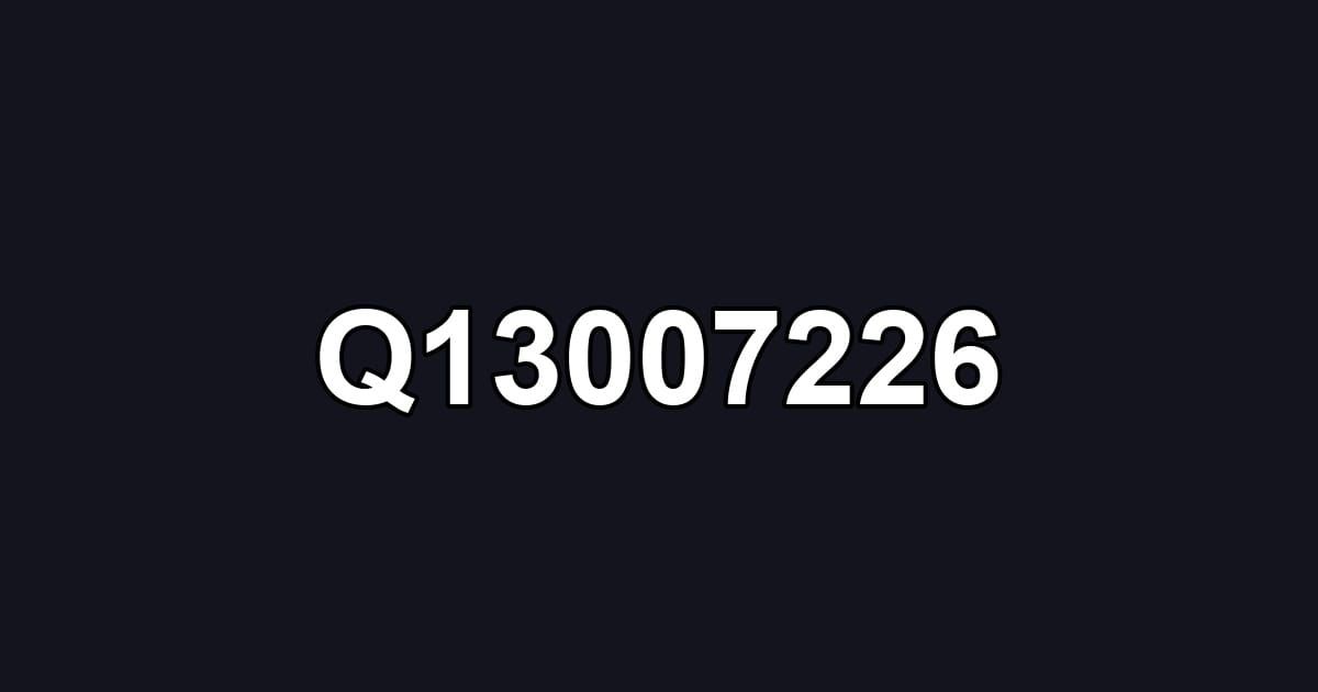 Q13007226
