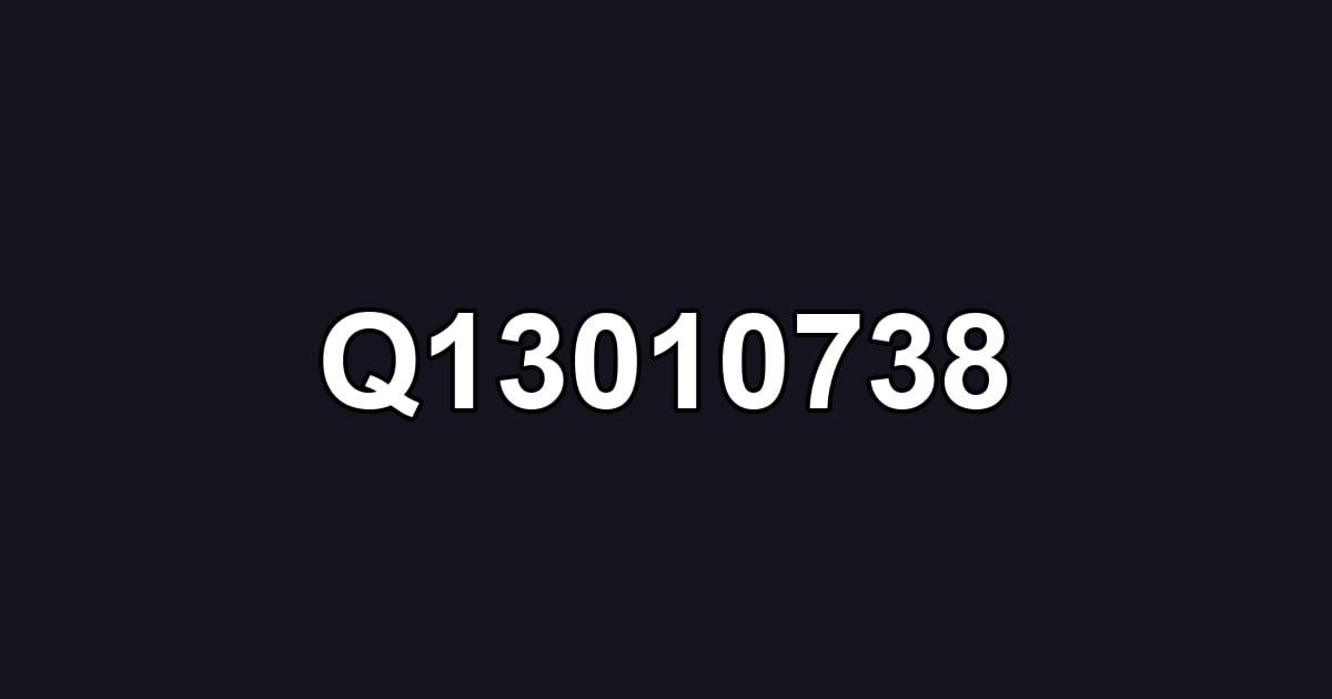 Q13010738