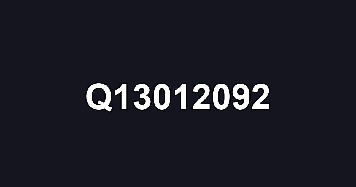 Q13012092