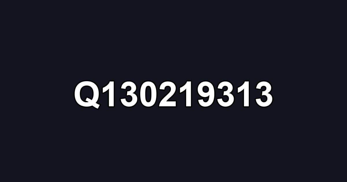 Q130219313