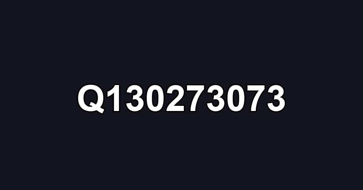 Q130273073