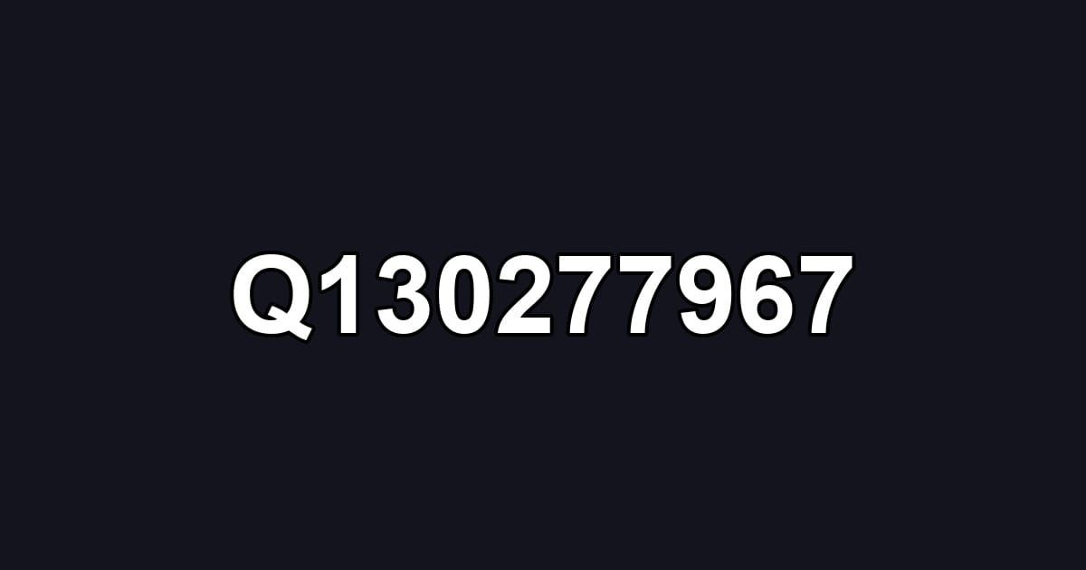 Q130277967