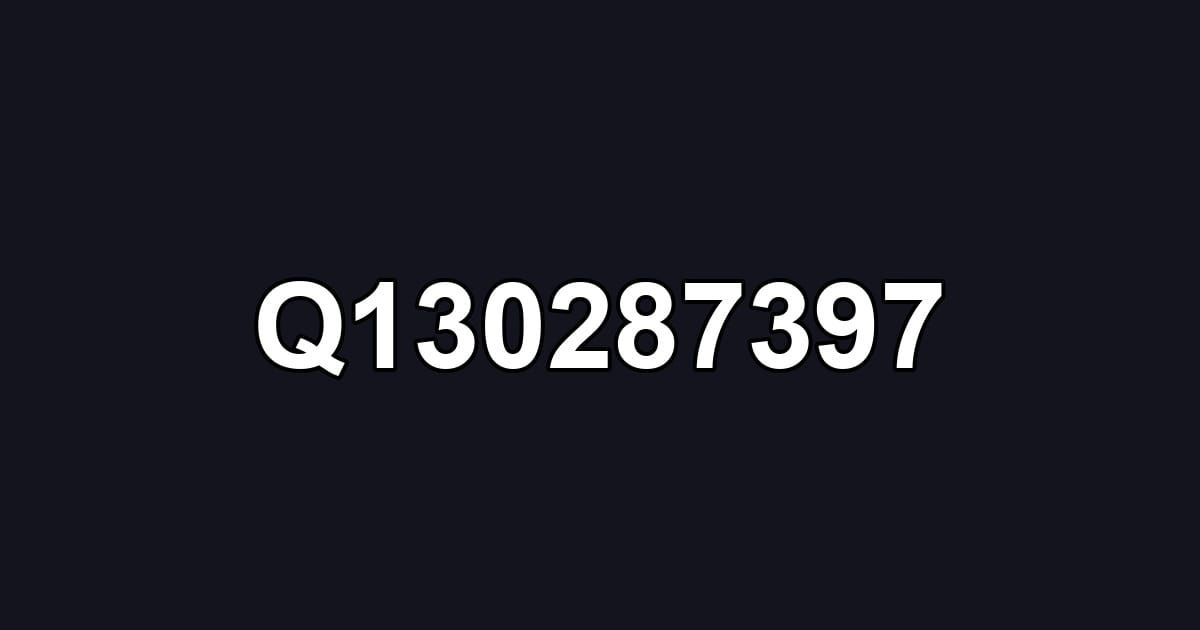 Q130287397