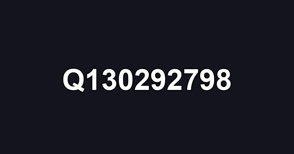 Q130292798