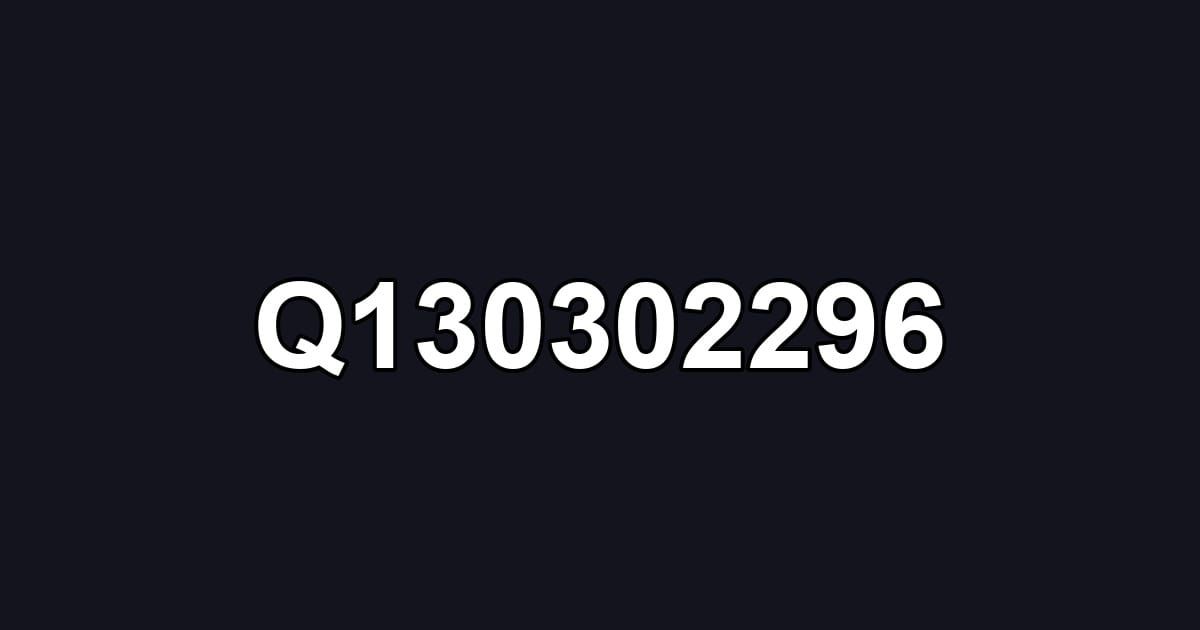 Q130302296
