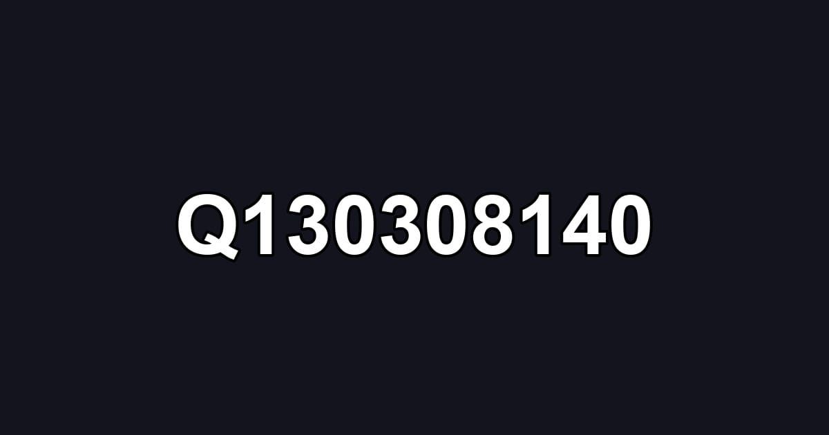 Q130308140