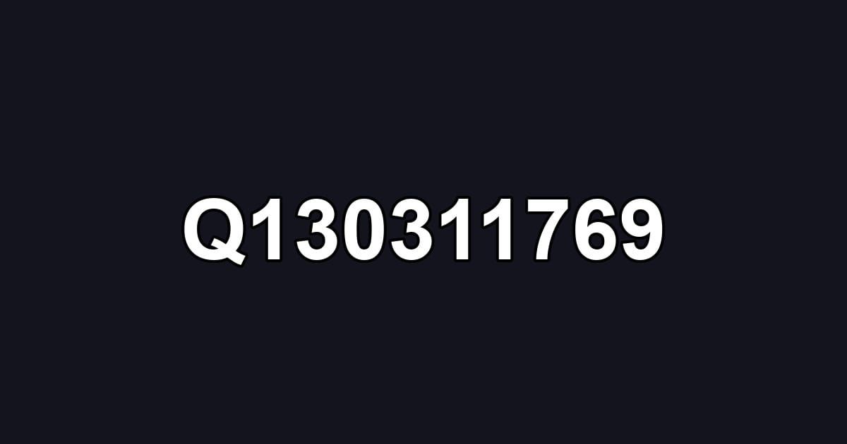 Q130311769