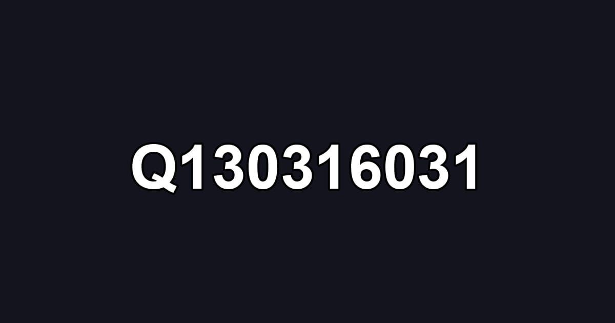 Q130316031