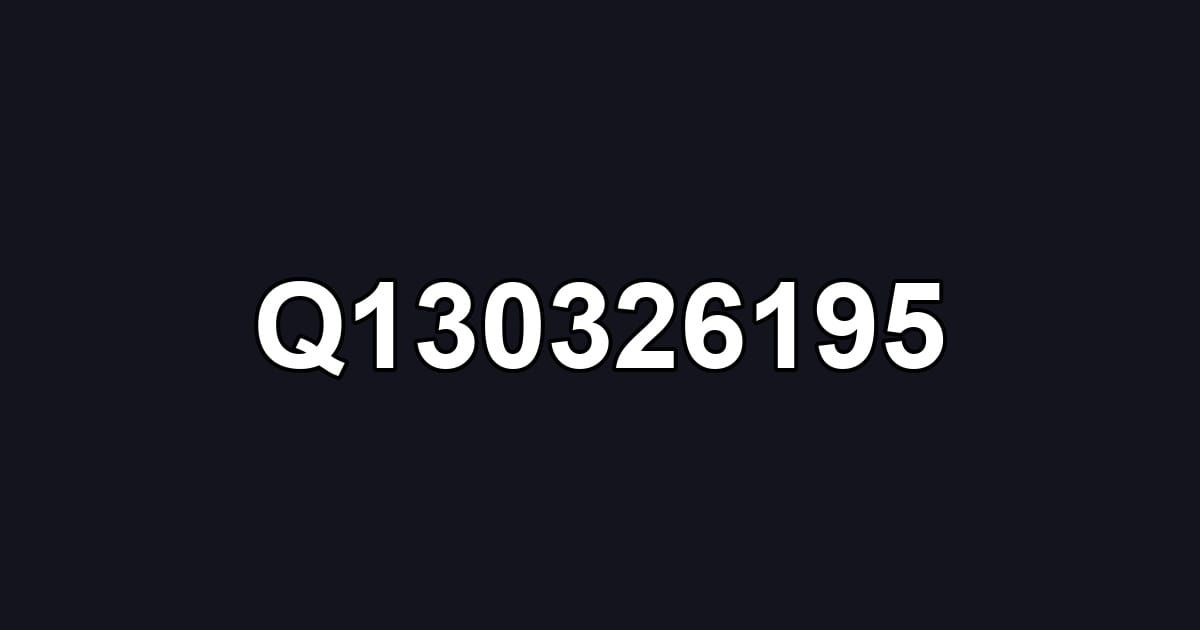 Q130326195