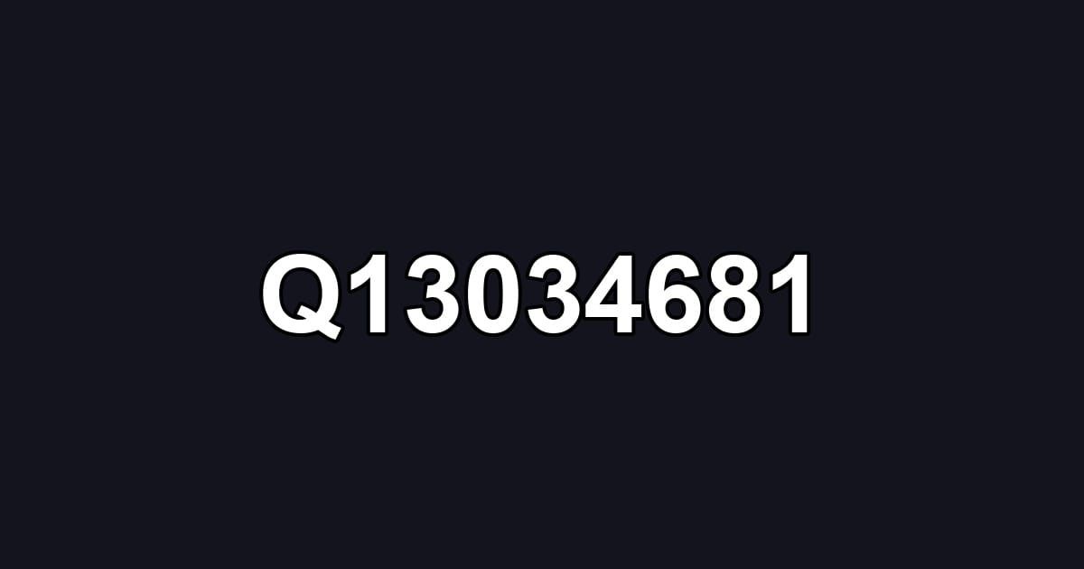 Q13034681