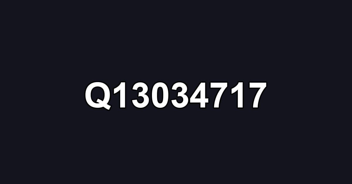 Q13034717