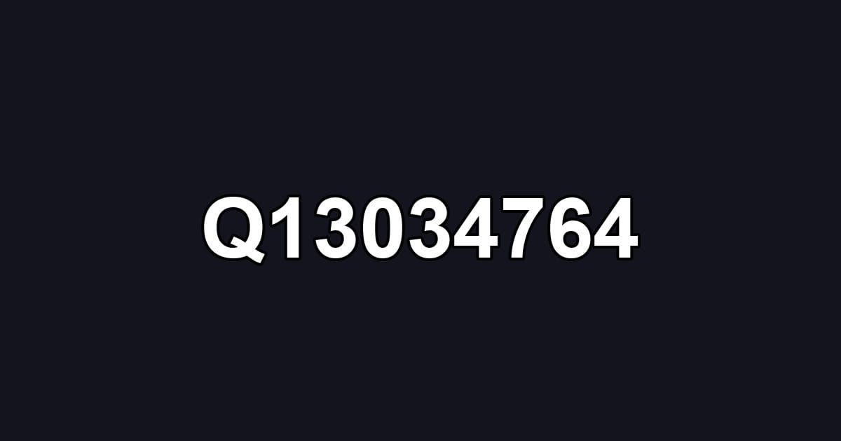 Q13034764