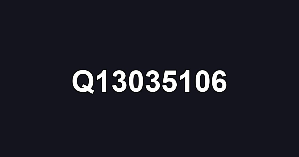 Q13035106